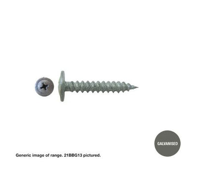 Macsim Button Head Stitching Screws Galvanised - Various Sizes and Quantities