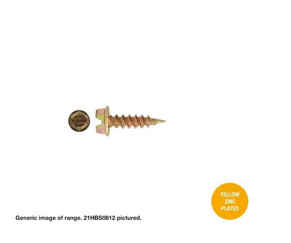 Stitching Screws Hex Head Zinc