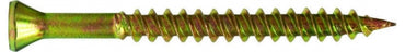 Macsim Countersunk TRIM Head Drywall Screws Yellow Zinc Plated - Box of 1000 - Various Sizes
