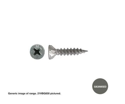Macsim Countersunk Self Embedding Villaboard Screws - Box of 1000 - Various Sizes & Finishes