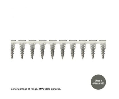 Macsim Collated Countersunk Villaboard Screws - Box of 1000 - Various Sizes & Finishes