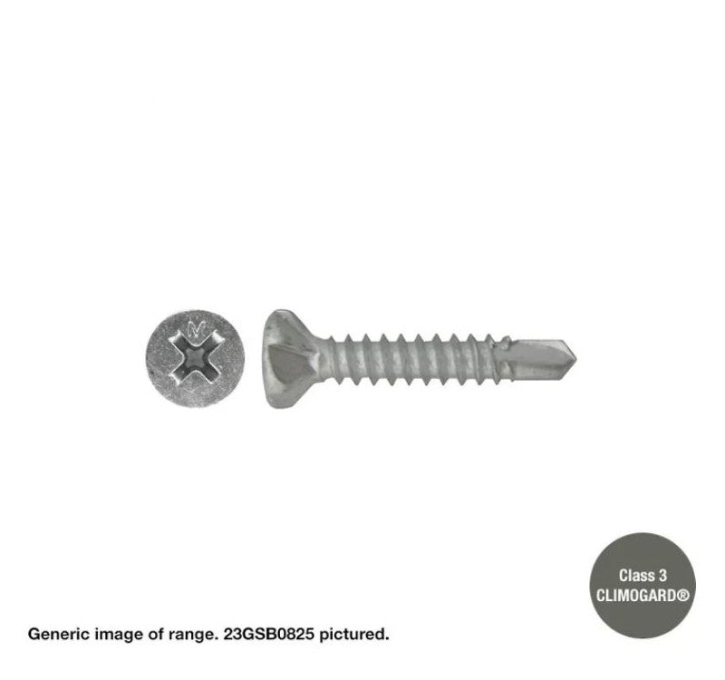 Self Drilling Countersunk Galvanised
