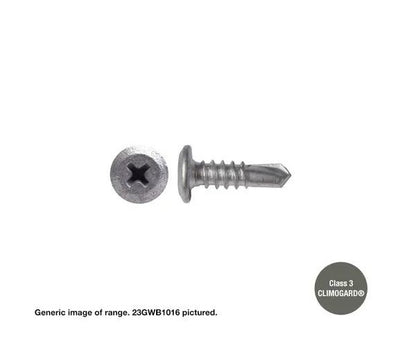 Macsim Wafer Head Self Drilling Screws (Phillips Drive) Galvanised - Various Sizes and Quantities