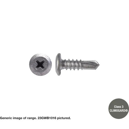 Macsim Wafer Head Self Drilling Screws (Phillips Drive) Galvanised - Various Sizes and Quantities