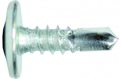 Macsim Button Head Self Drilling Screws Clear Zinc Plated - Box of 1000 - Various Sizes and Drives