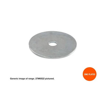 Mudguard Washers Zinc Various Imperial Sizes - Box of 100
