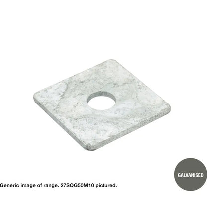 Square Washer Various Sizes, Material Options and Box Quantities