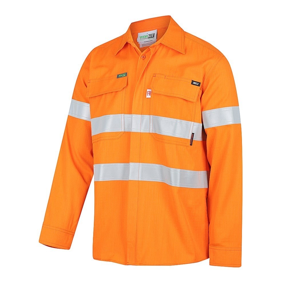 Parvotex PPE2 FR Inherent Single Tone 215Gsm Ripstop Taped Shirt - in limited sizes