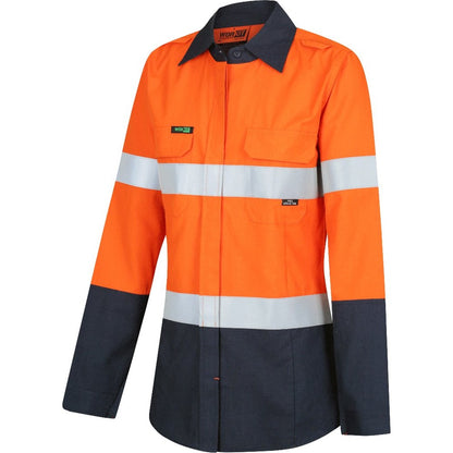Womens FLAREX PPE2 FR Inherent 190gsm Taped Shirt - 2 Colour Options In Various Sizes