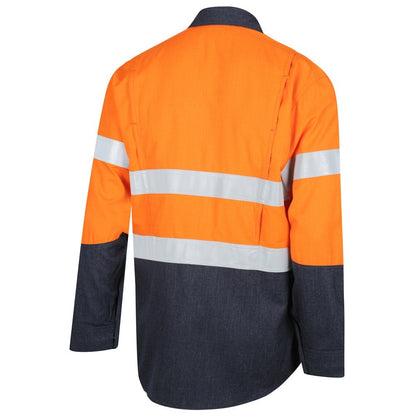 FLAREX RIPSTOP PPE2 FR Inherent 197gsm Taped Shirt - 2 Colour Options in Various Sizes