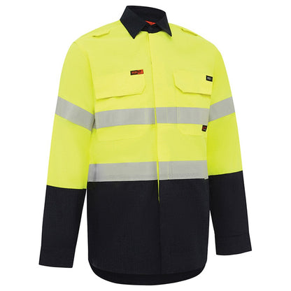 FLAREX RipStop PPE1 Flame Resistant Inherent 155gsm Lightweight Taped Shirt - 3 Colour Options in Various Sizes