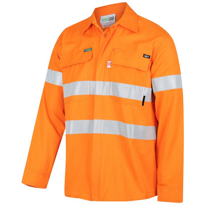 FLAREX RipStop PPE1 Flame Resistant Inherent 155gsm Lightweight Taped Shirt - 3 Colour Options in Various Sizes