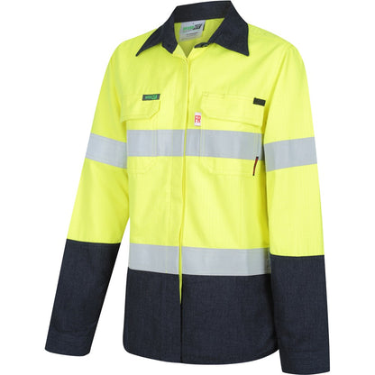 Womens FLAREX RIPSTOP PPE2 FR Inherent 197gsm Taped Shirt - Various Sizes