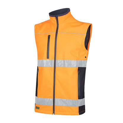 Hi Vis Taped 2 in 1 Soft Shell Biomotion Rain Jacket - 2 Colour Options in Various Sizes