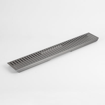 Radiant Linear Slotted Grate TOP ONLY 100mm - in Various Lengths and Colour Finishes