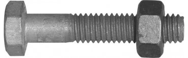 Galvanised Hex Bolt & Nut 