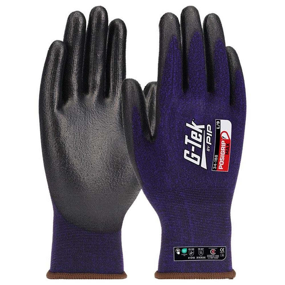 G-Tek Posigripmax 18G GP Gloves - 12 Pairs in 7 Size Options
