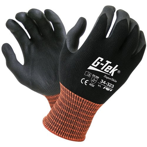 G-Tek Superskin Gloves - 12 Pairs in 6 Size Options