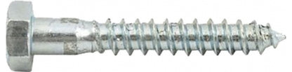 Macsim Hex Head Coach Screws Zinc Plated - Various Sizes and Quantities