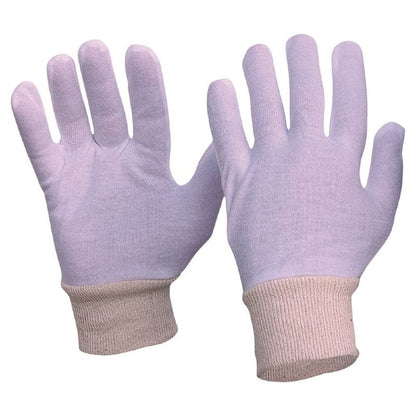 Pro Choice Interlock Poly/Cotton Liner Knit Wrist Gloves - 2 Size Options