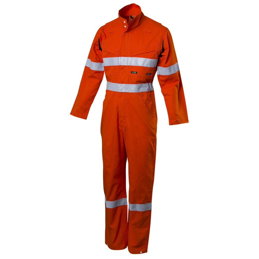 PPE2 FLAREX Flame Resistant Inherent 215gsm Vented Taped Coverall - 3 Colour Options in Various Sizes