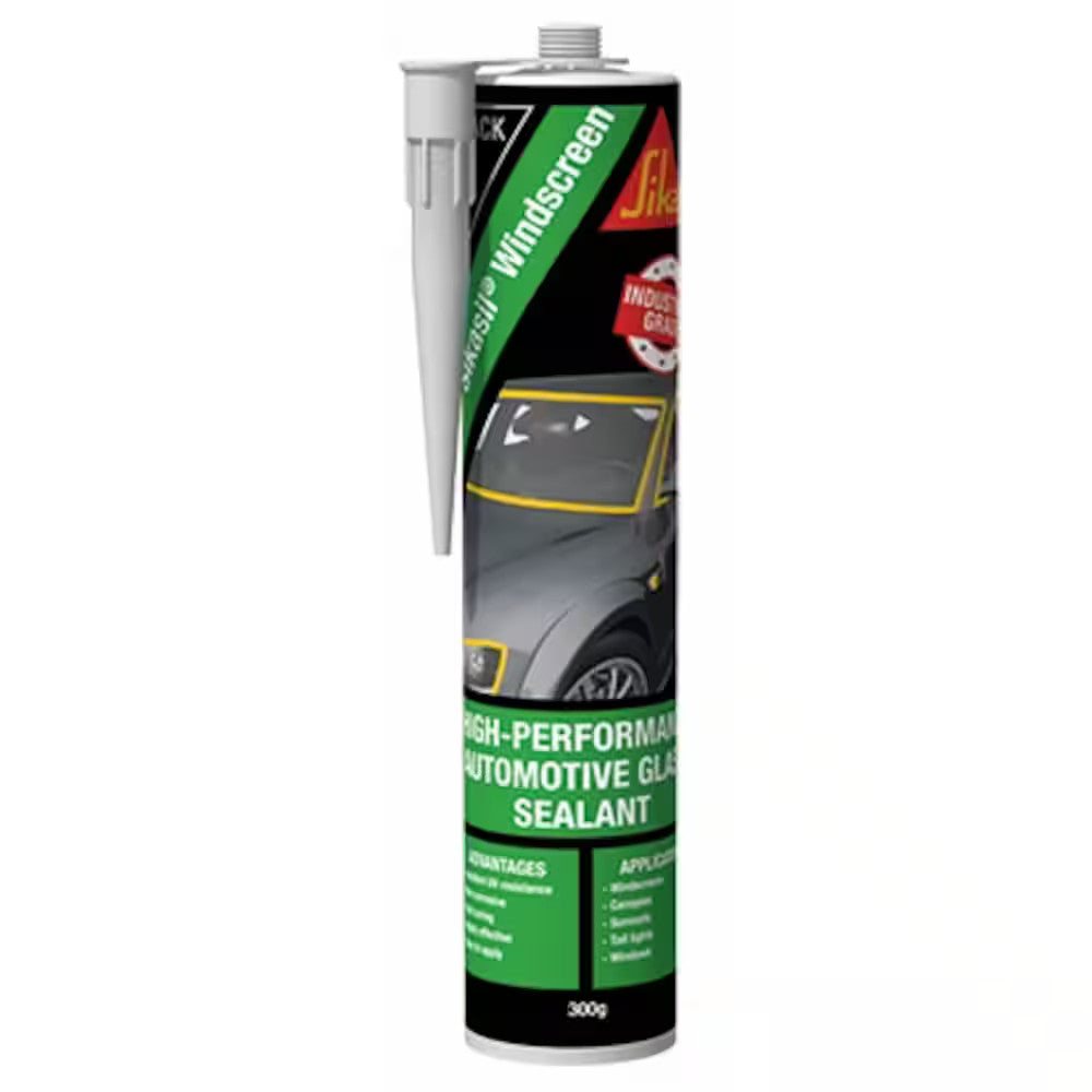 SikaSil Windscreen 300g Black 300g Cartridge or 75g Blister Tube