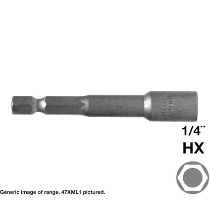 Magnetic Sockets for Screwdriver Bits - Various Sizes and Quantities