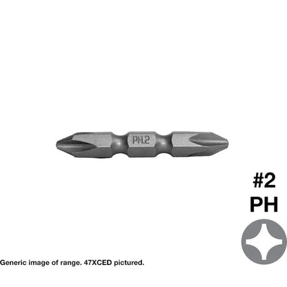 Phillips Drive Screwdriver Insert Bits - Various Sizes and Pack Quantities