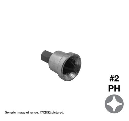 Phillips Drywall Bit #2 x 25mm 47XDS2 - Pack of 1