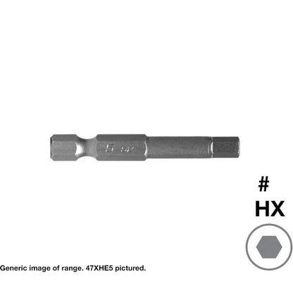 Hex Insert Screwdriver Bits - Various Sizes and Quantities