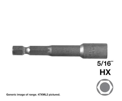 Magnetic Sockets for Screwdriver Bits - Various Sizes and Quantities