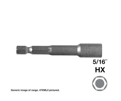 Magnetic Sockets for Screwdriver Bits - Various Sizes and Quantities