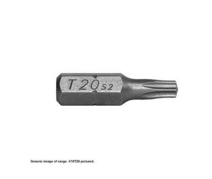 Torx Drive Screwdriver Insert Bits Pack of 10 - Various Sizes with or without Pin