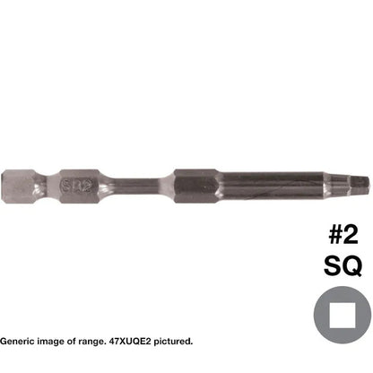 #2 TORSION Square or Phillips Drive Insert Bit - Pack of 10