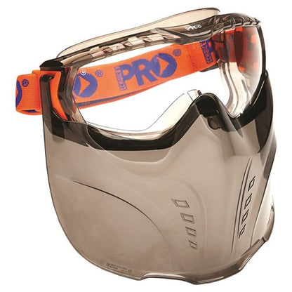 Pro Choice Vadar Safety Goggles with Visor Shield Combination - 2 Lens Options