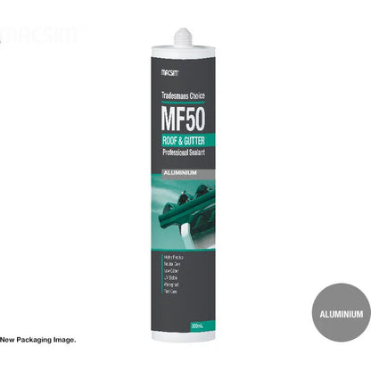 MF50 Roof and Gutter Silicone Sealant 300ml Cartridges - Box of 10