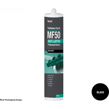 MF50 Roof and Gutter Silicone Sealant 300ml Cartridges - Box of 10