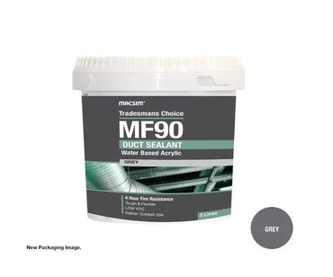 MF90 Duct Sealant - Box of 20 300ml Cartridges or 5L Tubs