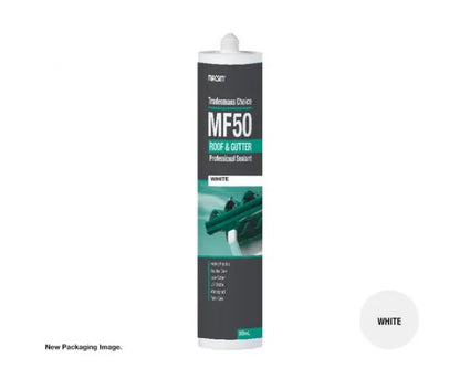 MF50 Roof and Gutter Silicone Sealant 300ml Cartridges - Box of 10