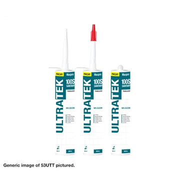 MacPro Ultra-Tek 100S Silicone Sealant 300ml Cartridge - Box of 10