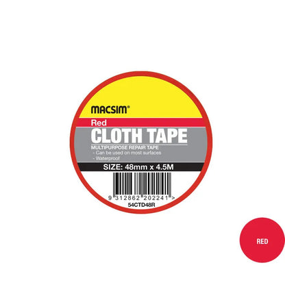 Cloth Duct Tape 4.8mm x 4.5m - Box of 12