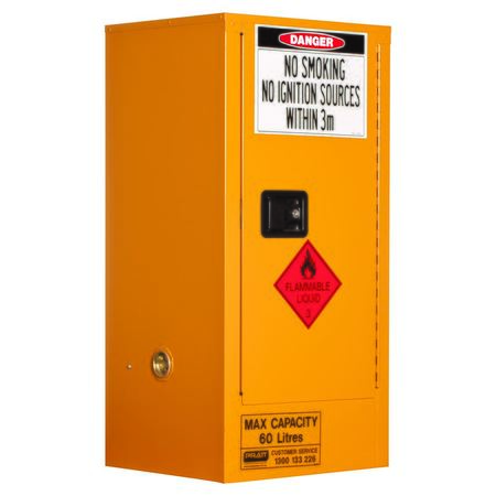 Pratt Class 3 Flammable Combustible Liquid Storage Cabinets - Various Door Shelf Combinations