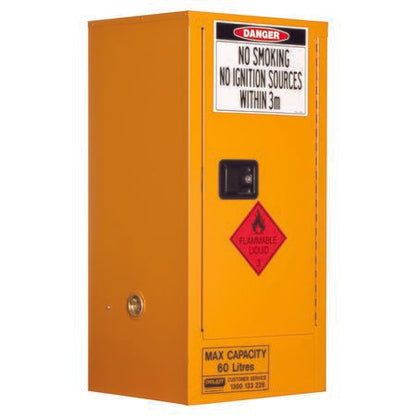 Pratt Class 3 Flammable Combustible Liquid Storage Cabinets - Various Door Shelf Combinations