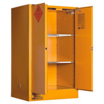 Pratt Class 3 Flammable Combustible Liquid Storage Cabinets - Various Door Shelf Combinations