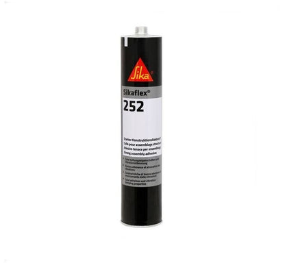 SikaFlex-252 Elastic Adhesive White or Black - 300ml Cartridges or 600ml Sausages