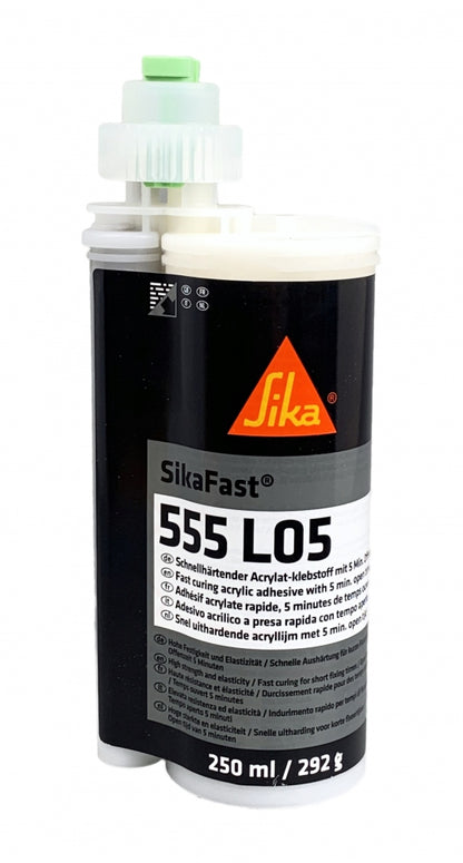 SikaFast-555 L05 Dual Cartridge 250ml  or 50ml - Box of 12