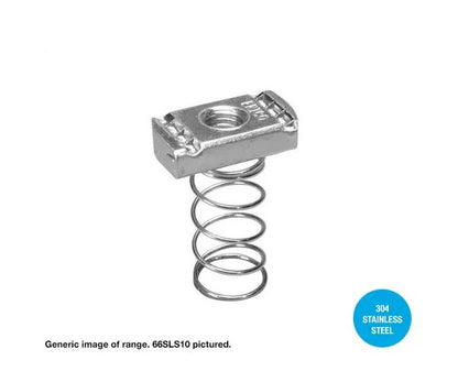 Strut Nuts Box of 100 - Various Materials and Metric Sizes