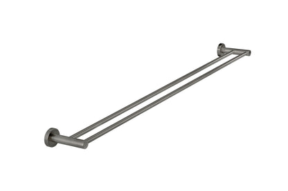 Meir Round Double Towel Rail 900mm - Various Colour Finishes