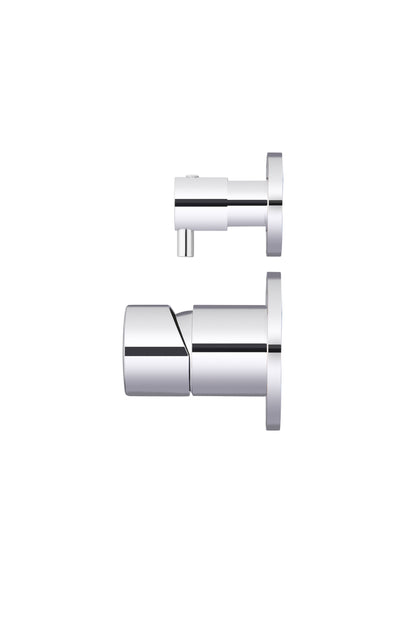 Meir Pinless Handle Round Diverter Mixer - Finish Trim Kit - Various Colour Finishes