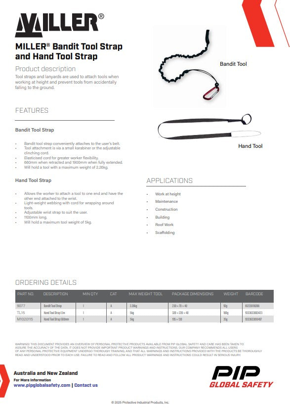 Miller Rescue System Parts and Accessories